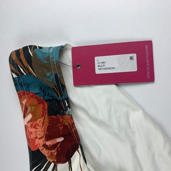 Vince Camuto Bikini Bottom Women's Small White Swimwear Summer Beach Pull-On - Picture 2 of 7